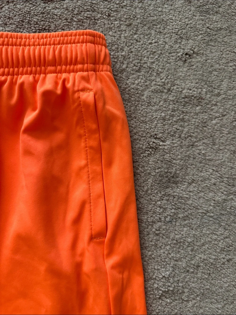 Under Armour Boy's Orange Athletic Shorts